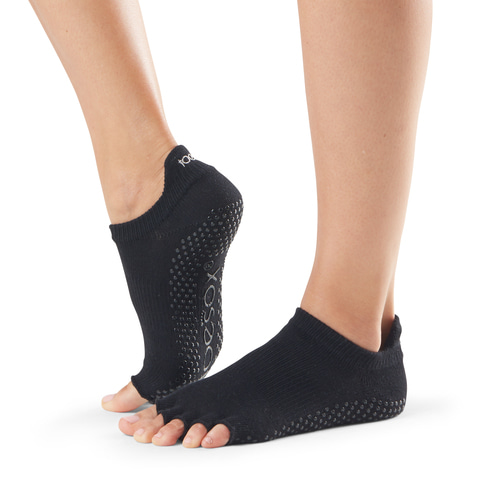 ToeSox Grip H/T Low Rise Black
