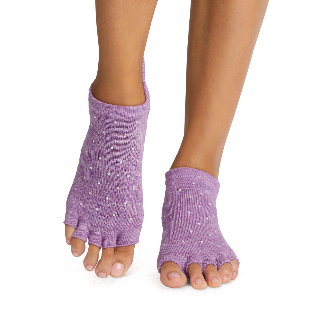 ToeSox Grip H/T Low Rise Violet Twinkle